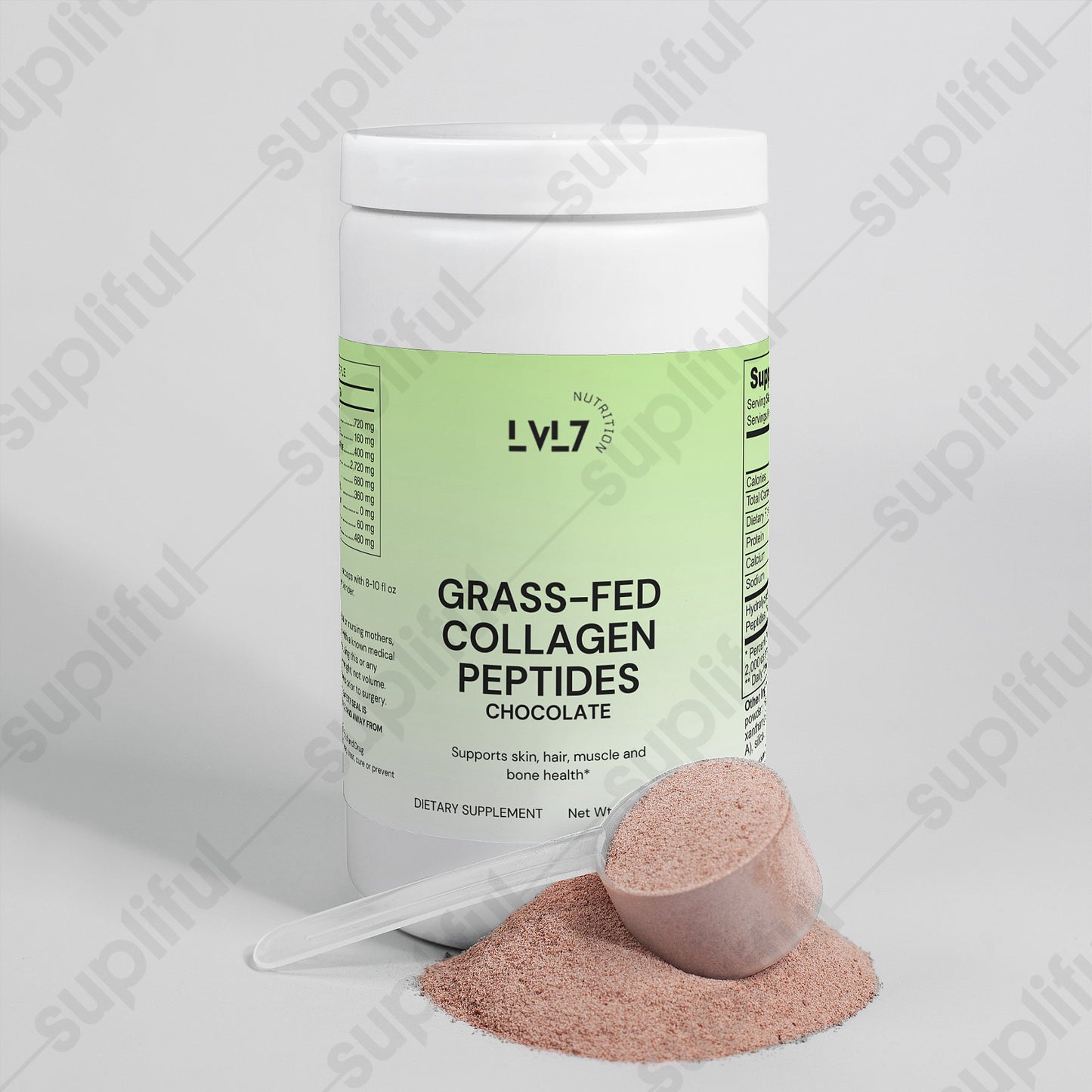 Grass-Fed Collagen Peptides Powder (Chocolate)