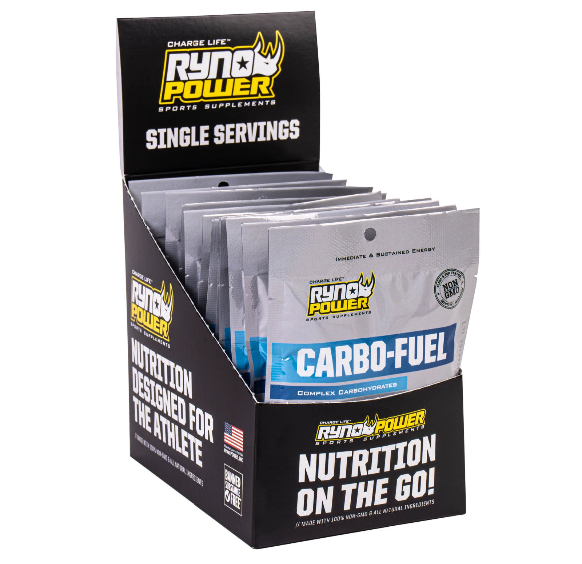 CARBO-FUEL STIMULANT-FREE DRINK MIX | SINGLE SERVINGS