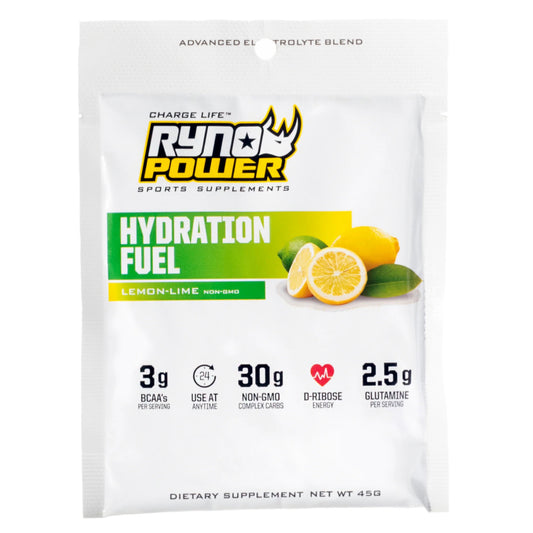 HYDRATION FUEL LEMON LIME ELECTROLYTE DRINK MIX | SINGLE SERVINGS