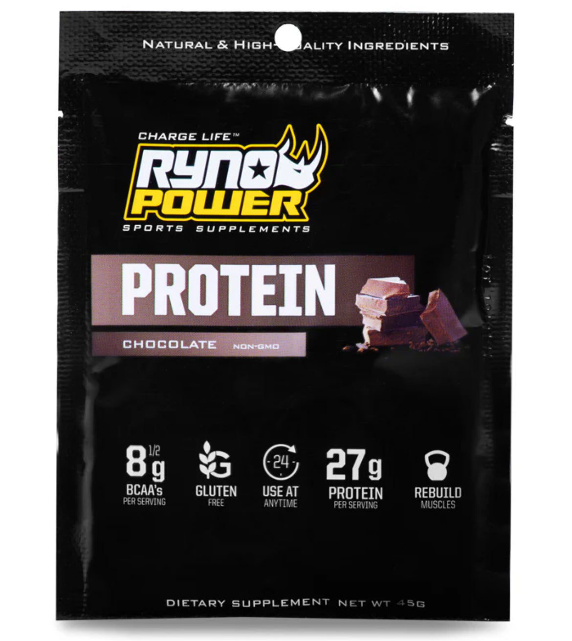 PROTEIN PREMIUM WHEY CHOCOLATE POWDER | SINGLE SERVING