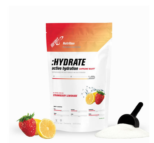 infinite Nutrition: Active Hydration (With Beta-Alanine+caffeine) strawberry lemonade