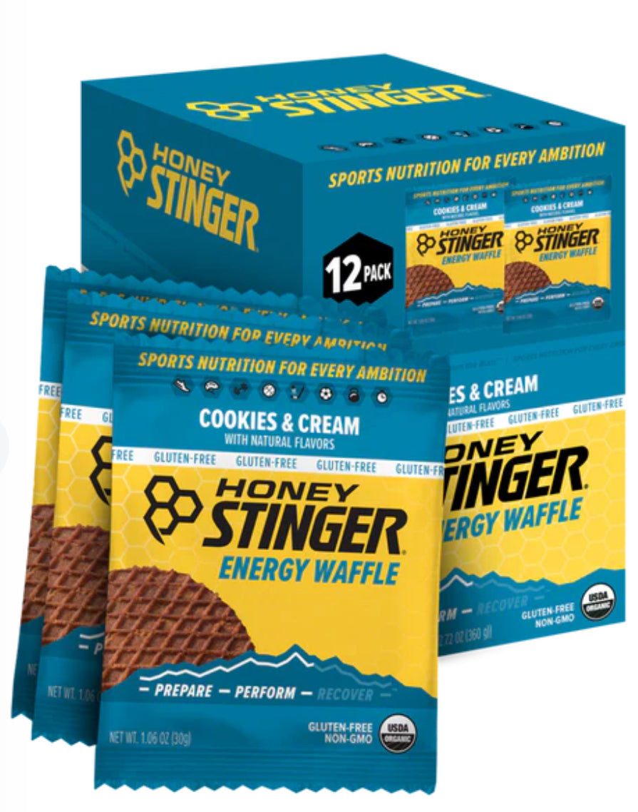 Honey Stinger Cookies & Cream Waffle (single)